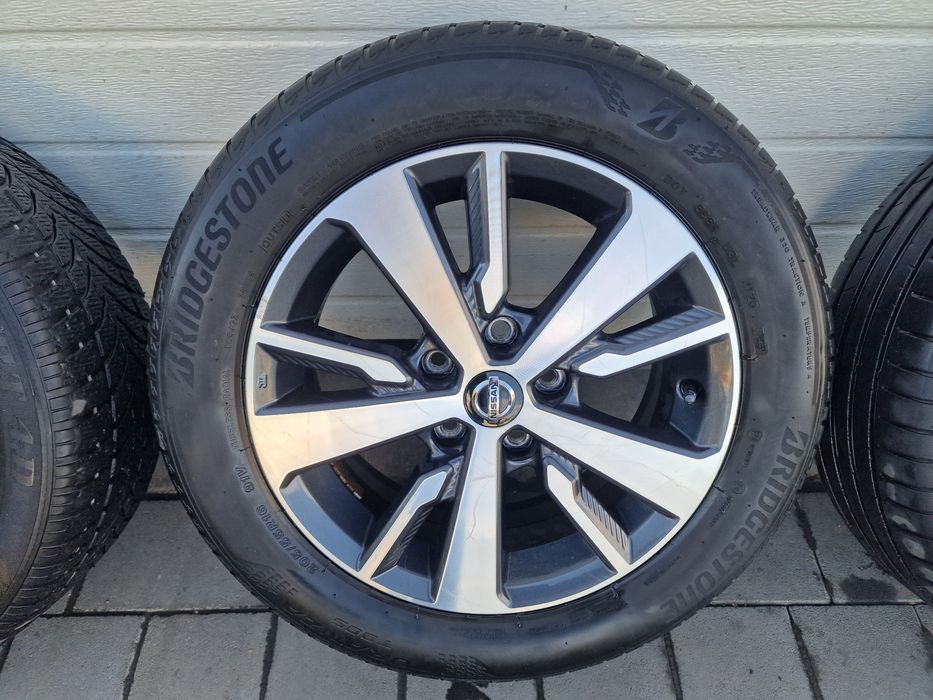 Jante aliaj Nissan R16 16x6 1/2 J cu cauciuc 205/55 R16