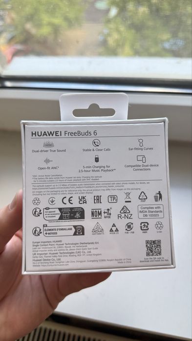 Huawei Free Buds 6 - SIGILAT