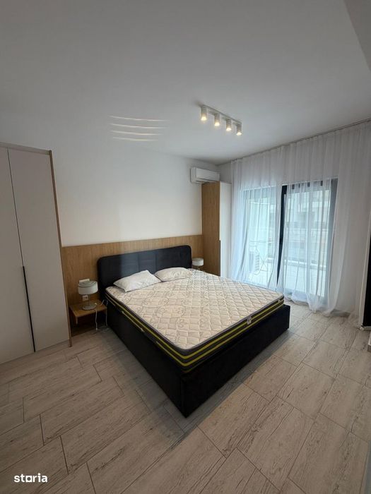 Garsonieră modernă de închiriat, 1 etaj, balcon