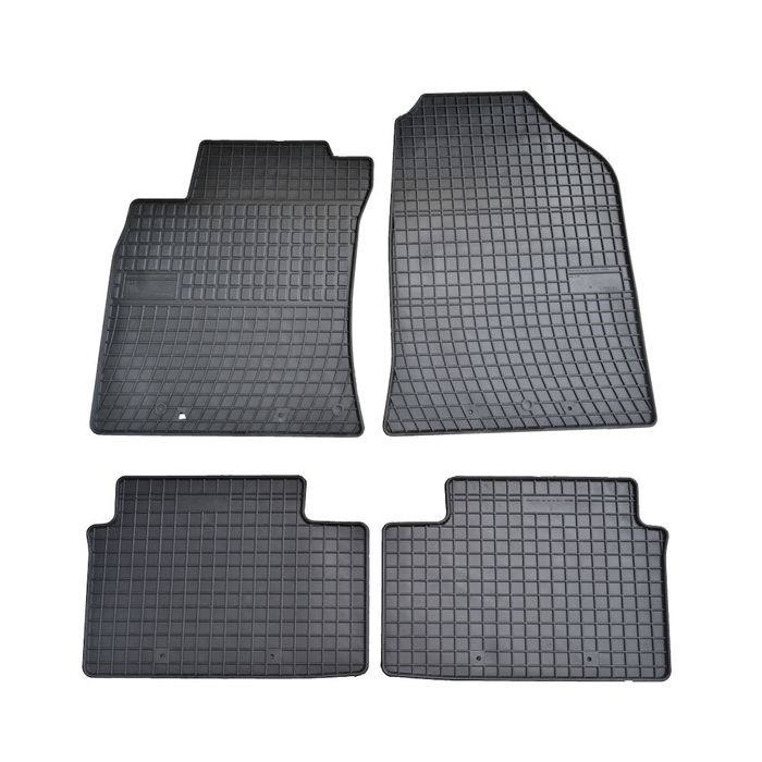 Set covorase auto din cauciuc Hyundai I30 din 2017-2020, presuri BestAutoVest, negre, 4 buc