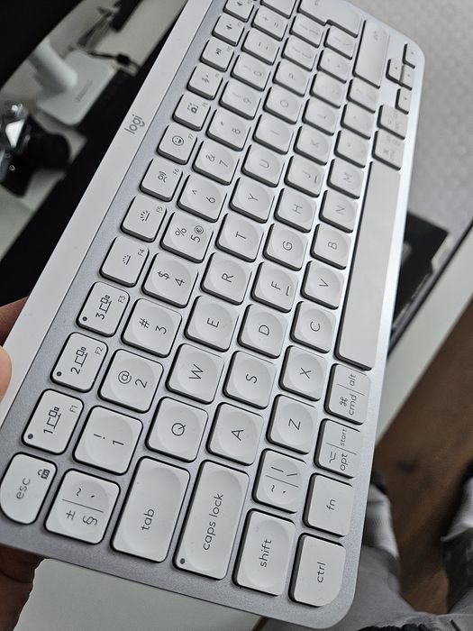Tastatura Logitech MX Keys Mini White Alba -Win si Mac, Layout US INTL