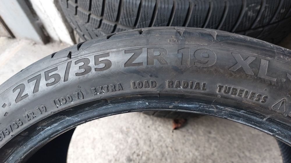 Гуми спорт пакет 245/40/19 - 275/35/19 Continental SportContact7