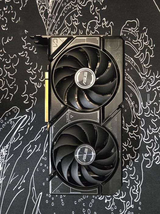Видеокарта NVIDIA ASUS RTX 4060 DUAL 8G