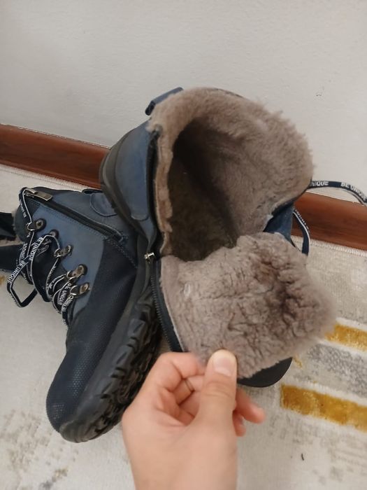 Зимние ботинки б/у