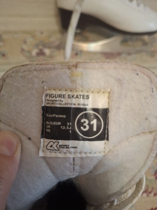Коньки на девочку 31 размер