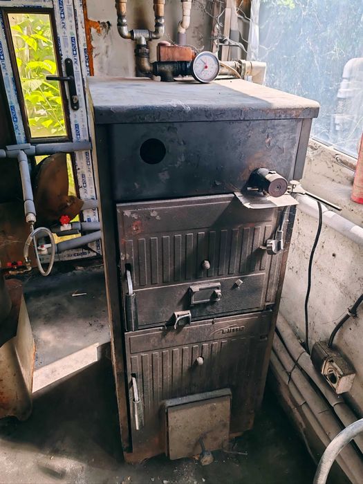 Centrala termica  pe combustibil solid de 25kw