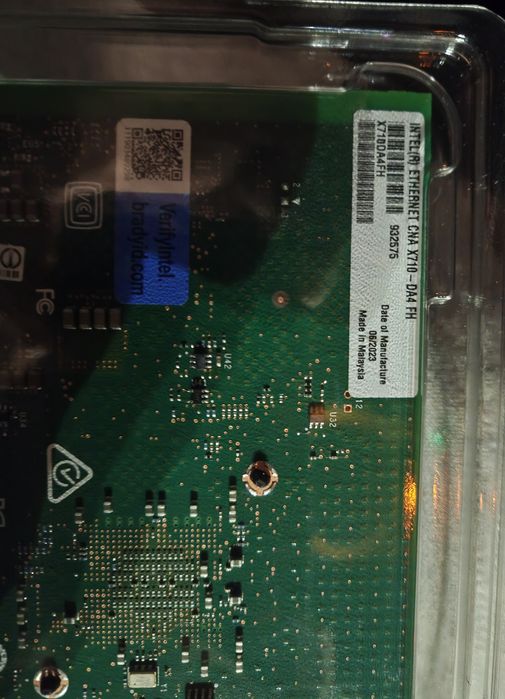 Intel X710-DA4FH – 4x10Gb SFP+ – placă rețea nouă