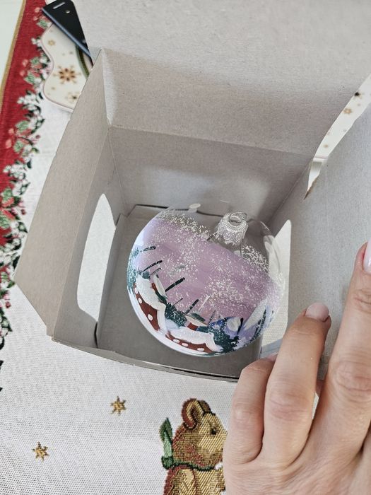 Glob sticla Crăciun