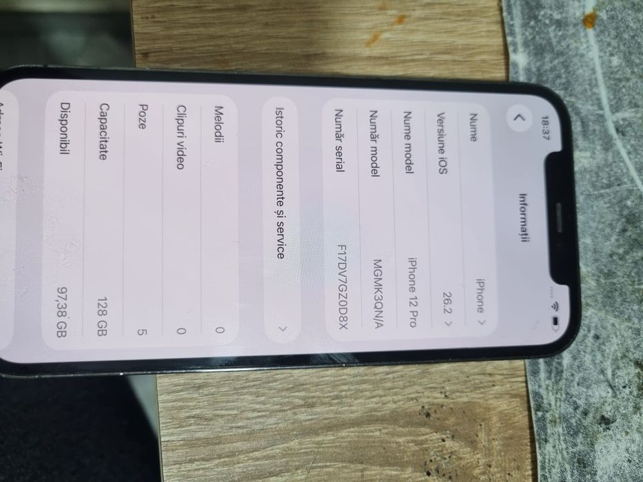 Vând iPhone 12 pro în stare ok