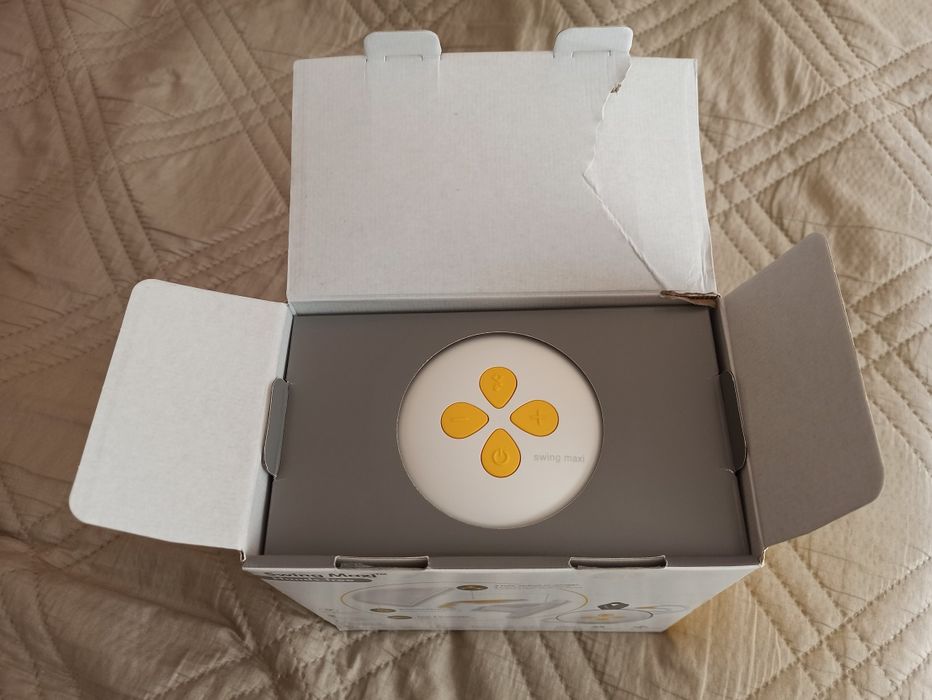 Двойна електрическа двуфазна помпа за кърма Swing Maxi Hands-Free - Medela