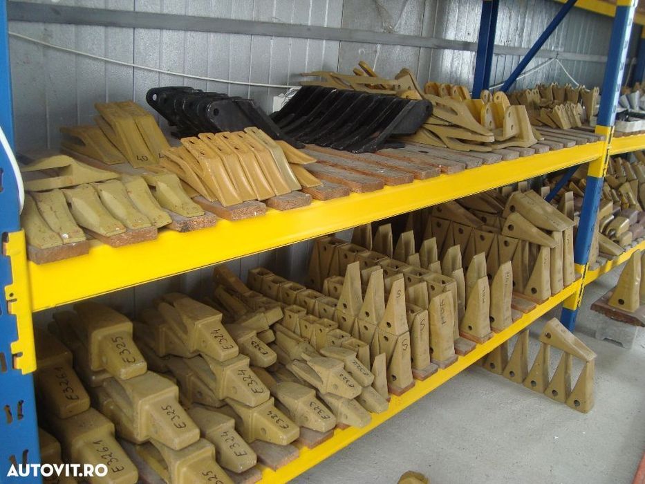 Dinti pentru cupe excavatoare, miniexcavatoare, buldoexcavatoare
