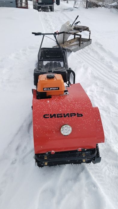 Мотобуксировщик Сибирь