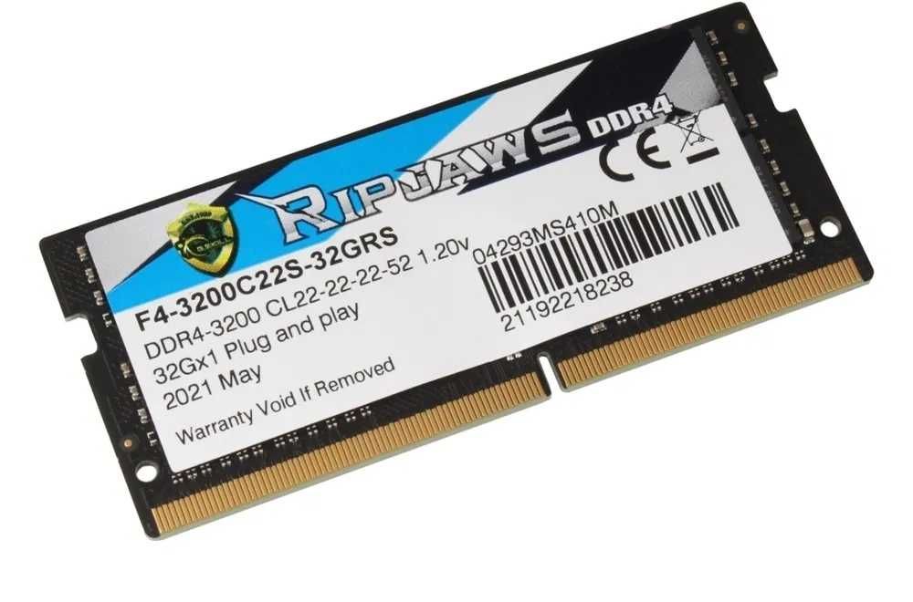 Оперативная память G.SKILL 3200 RipJaws SO-DIMM 64Gb