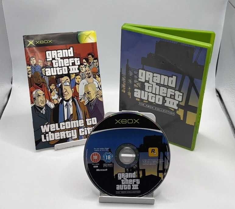 GTA Grand Theft Auto: III THE XBOX Collection Xbox