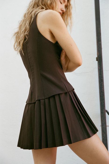 Кафява рокля Zara