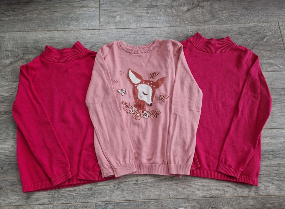 Lot 3 pulovere 122, 7-8 ani, LC Waikiki, fetita