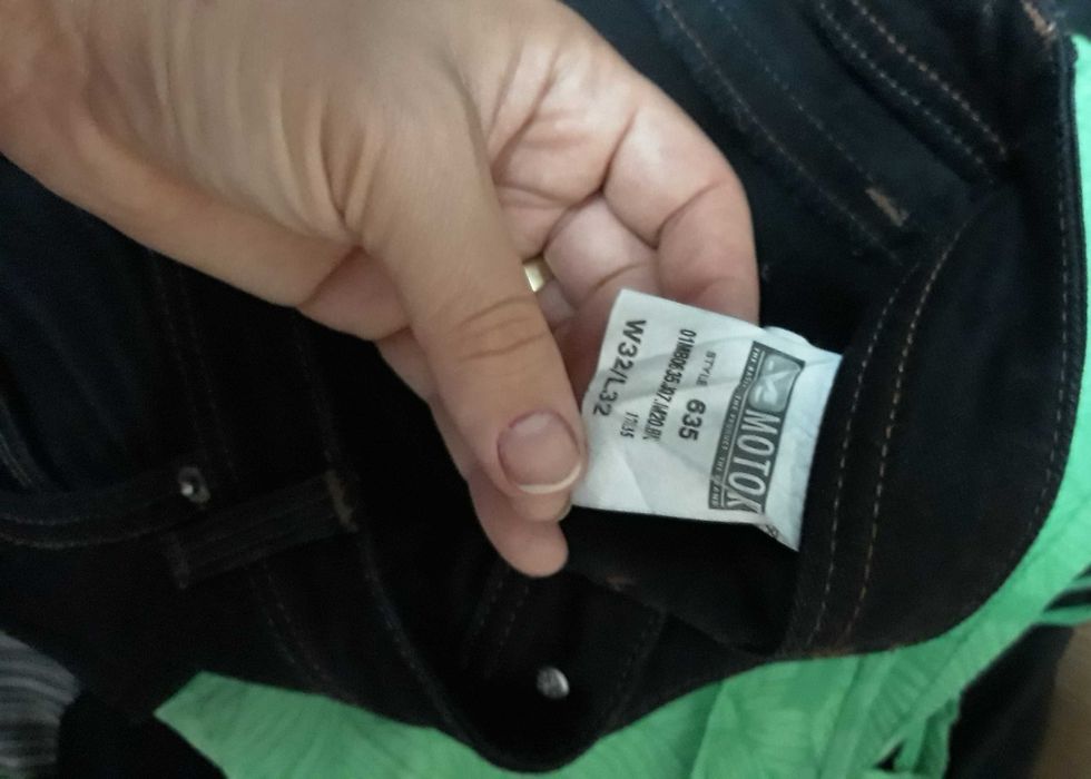 blugi negri Motor w32L32