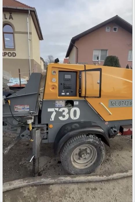 Inchiriez pompa stationara de beton