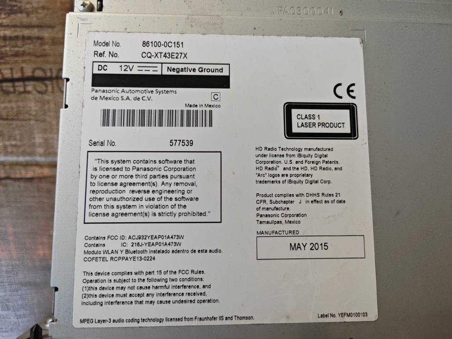 Мултимедия Toyota Sequoia 2015г