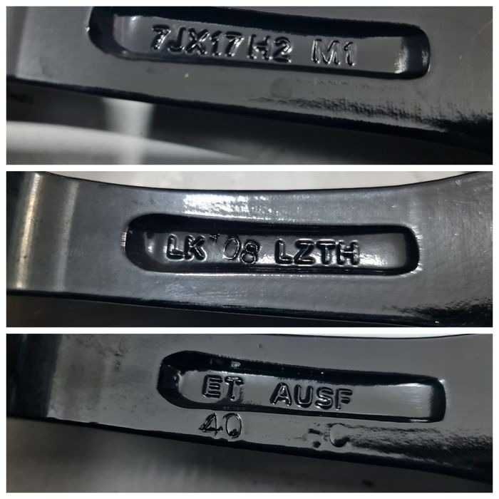 Jante 17 Ford Focus Mondeo Kuga Puma Volvo, 7Jx17, ET40, 5x108, 63.4mm