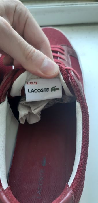 Кеды мужские Lacoste новые оригинал