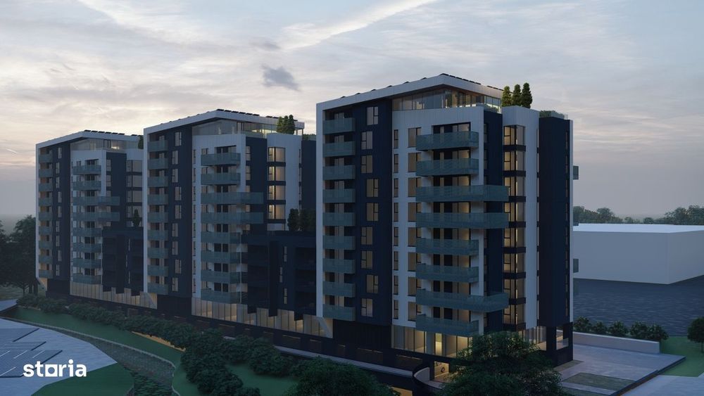 1 cameră- Ultimul apartament etaj 1/ 2,5 km de Palas Bloc nou