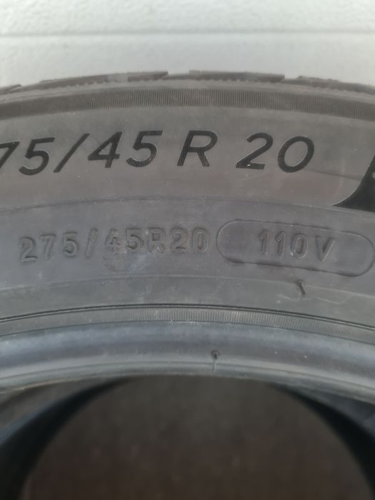 Зимни гуми 2 броя MICHELIN PilotAlpin5 Suv 275 45 R20 дот 1924
