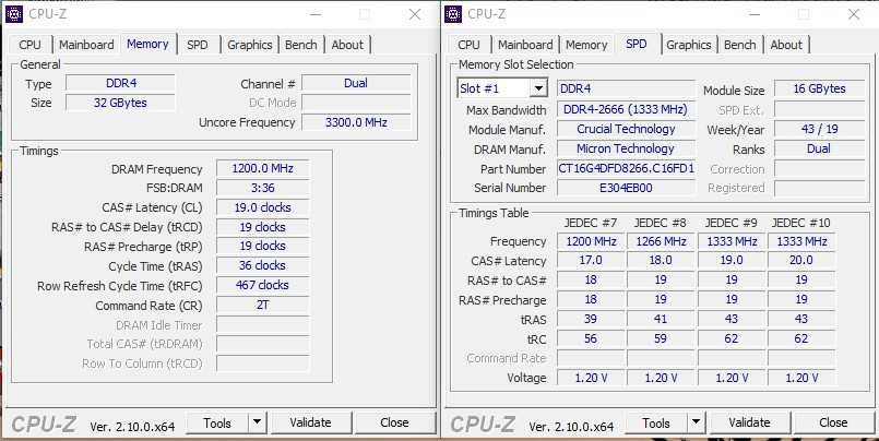 Memorii Crucial 32GB (2x16GB) DDR4, 2666MHz, Dual Channel Kit