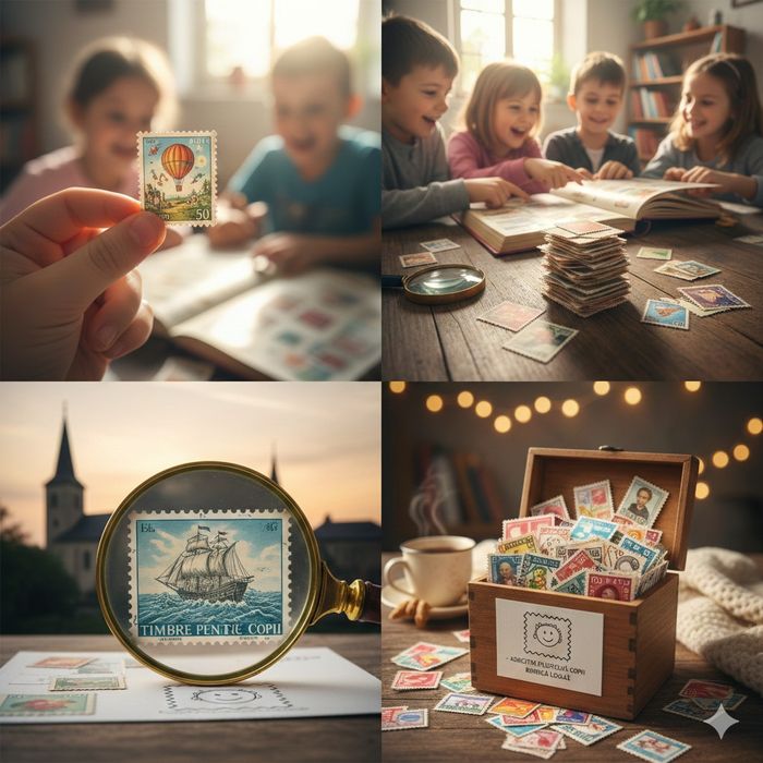 Ajută la Împlinirea Unui Vis! Donează Timbre pentru Copii Pasionați de