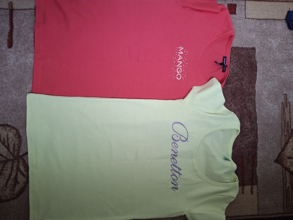 Дамски потници и тениски на Mango и Benetton