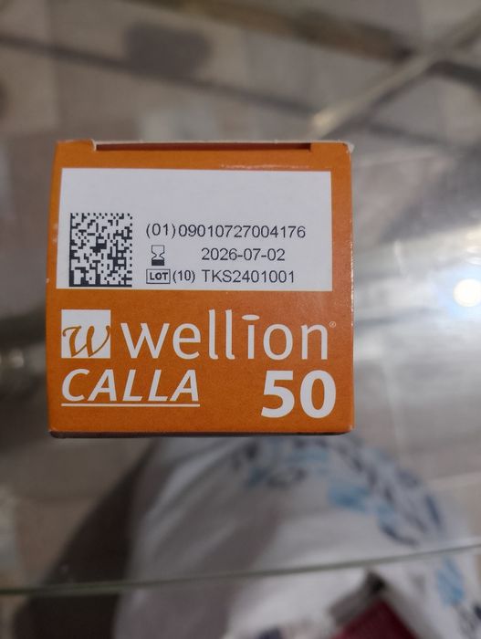 Тест ленти за глюкомер на wellion CALLA