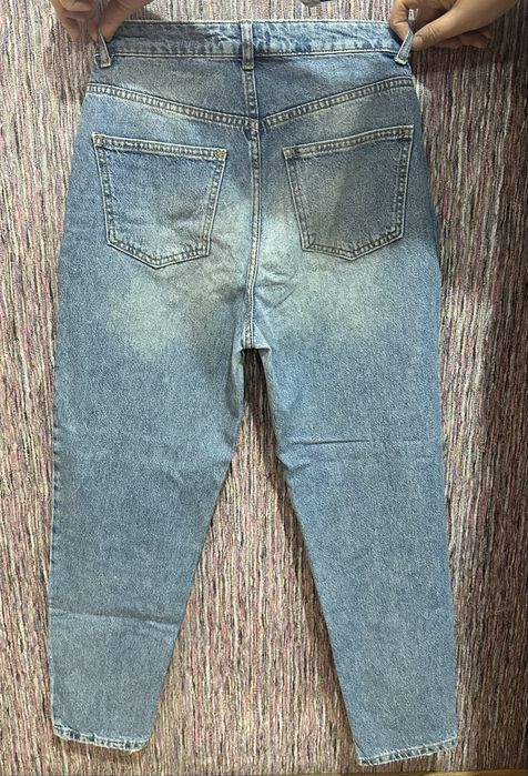 Джинсы Mom, светлые