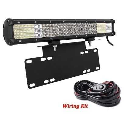 led bar pachet cu cablaj si prindere numar