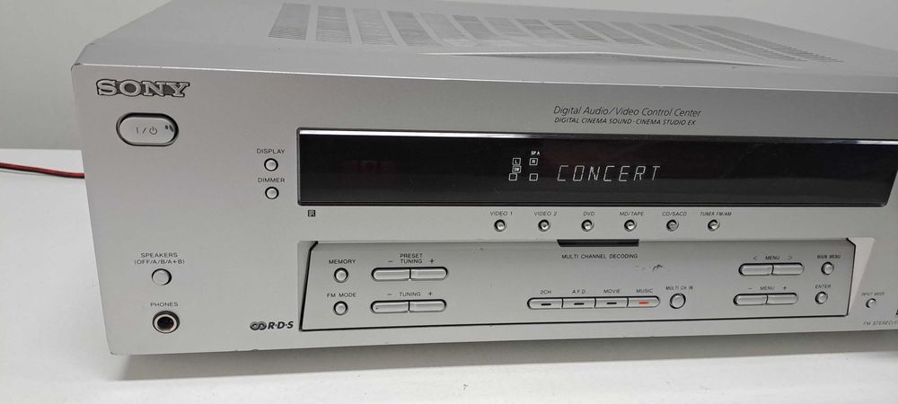 Sony STR-DE595 – Receiver 5.1 Silver – DTS Dolby Digital – Optic 500W