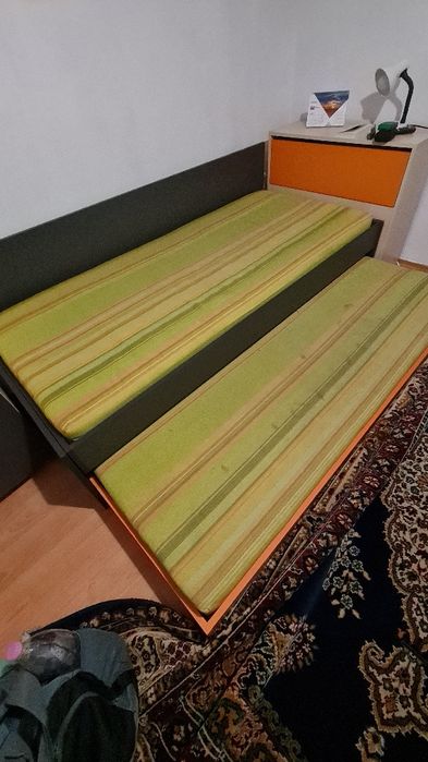 Легло с допълнителен модул за сън