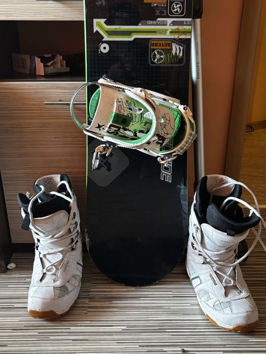Snowboard комплект с обувки