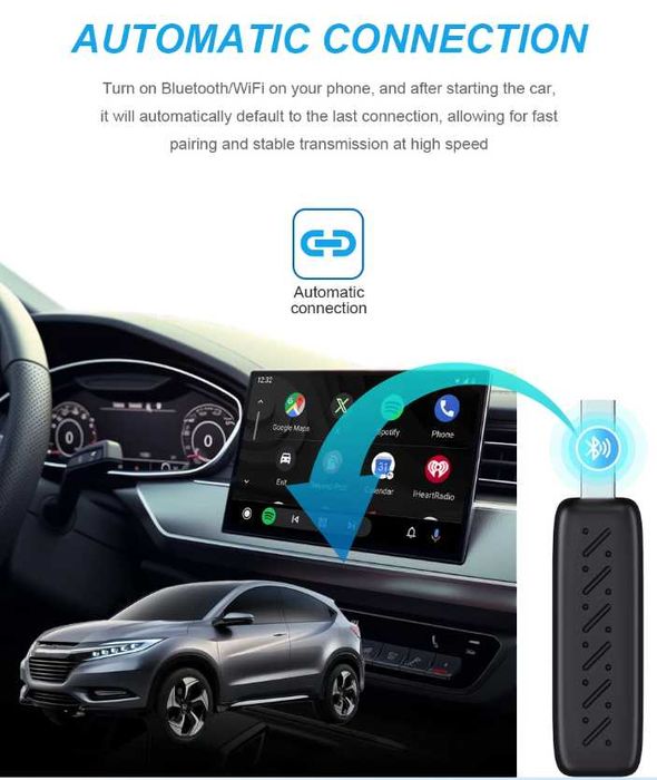 Android Auto / CarPlay - WiFi Адаптер за безжична връзка