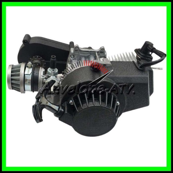 Motor Pocket Bike Mini Atv Motocicleta 60cc cu reductor Piston 44MM