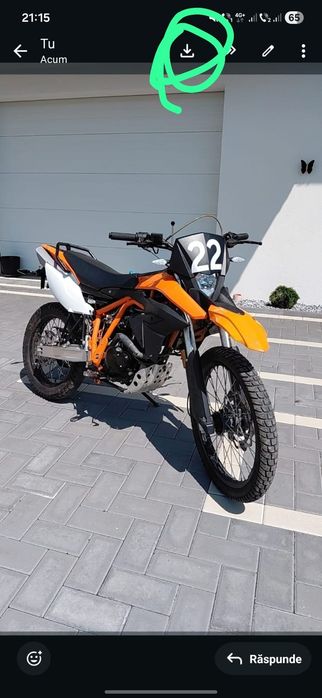 Motocicleta de 125 din 2020