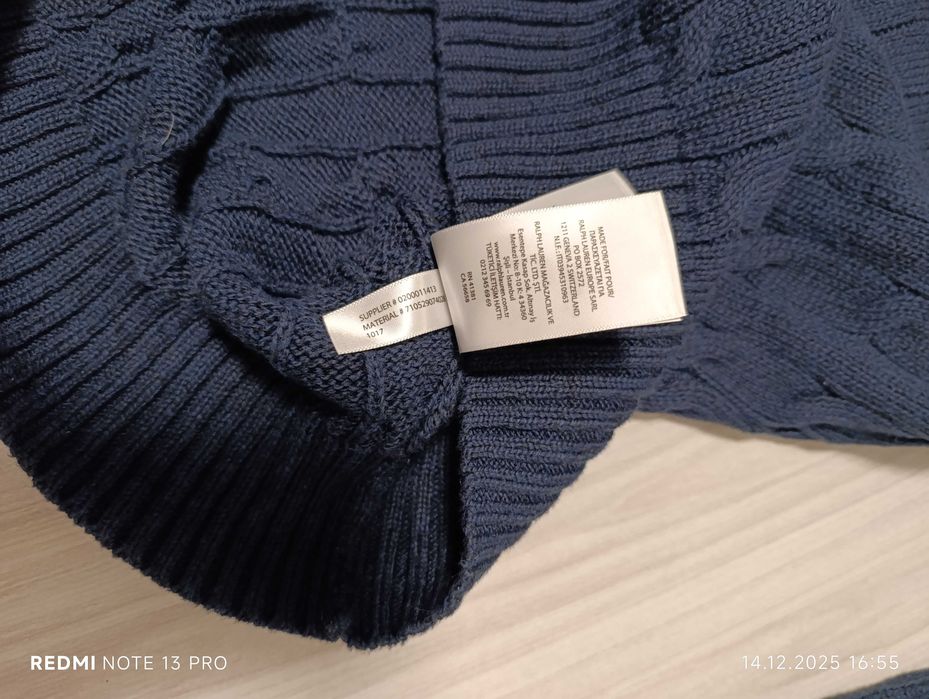 Polo Ralph Lauren Classics LS Pullover Hunter Navy''оригинален мъжки