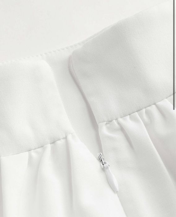 Дълга бяла пола принцеса, рустик, пикник, cider, bershka, Zara