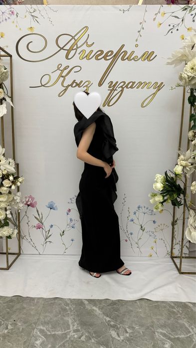 Платье черное вечернее