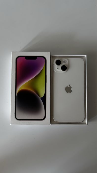 Iphone 14 | 85% АКБ родной | WHITE/БЕЛЫЙ | 128GB