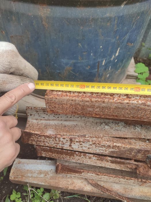 Фермы б/у металлические угольник 5