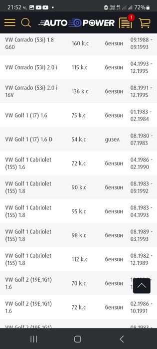 Водна помпа за wv golf  vento jeta transporter passat  caddy