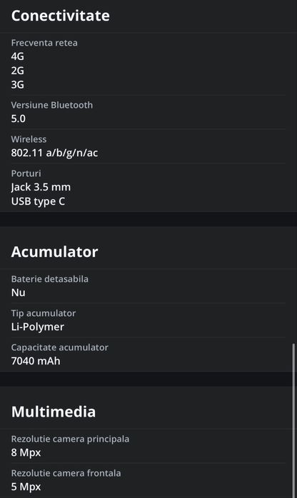 Tableta Samsung Galaxy tab S6 Lite, 64Gb, LTE
