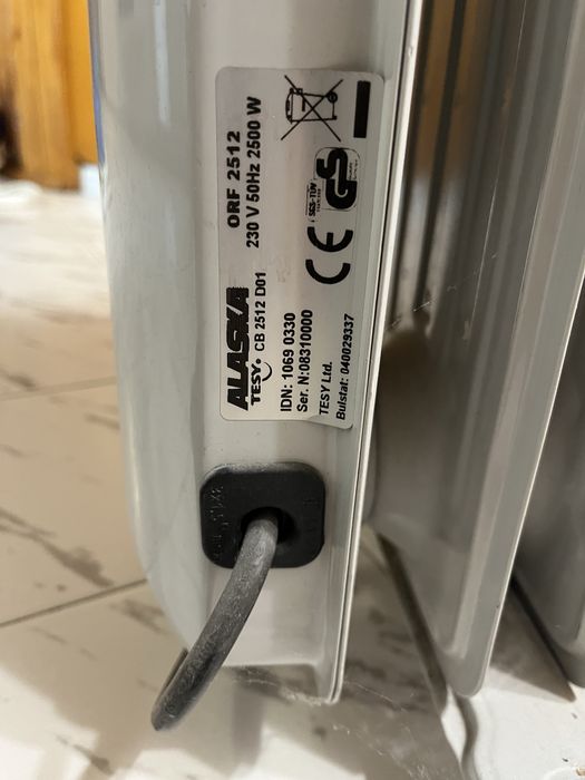 Маслен радиатор Tesy Alaska