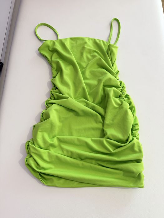 Дамска зелена рокля