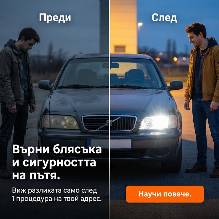 На адрес: Полиране фарове/коли/стъкла, полагане фолио, 5* в Google