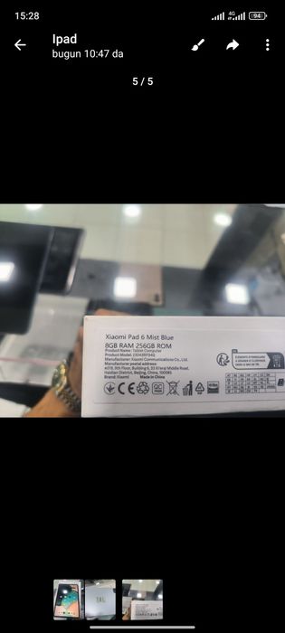 Xiaomi pad 6 garantiya